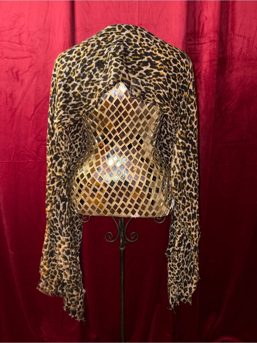 J. Crew Leopard Print Scarf - Picture 2 of 3